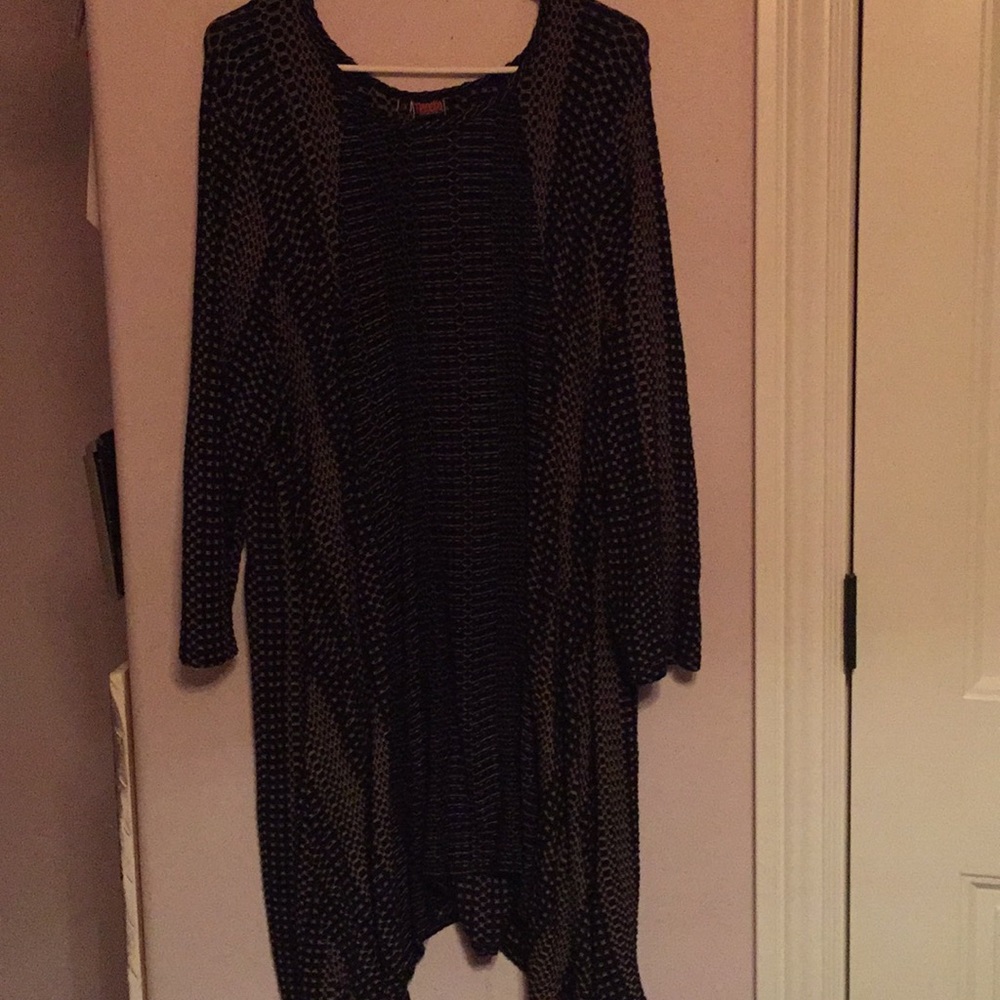 Black and Tan Dress